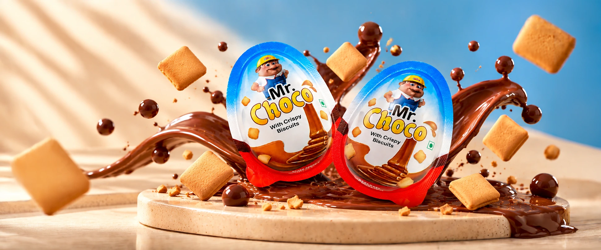 Ayush Mr. Choco chocolate eggs