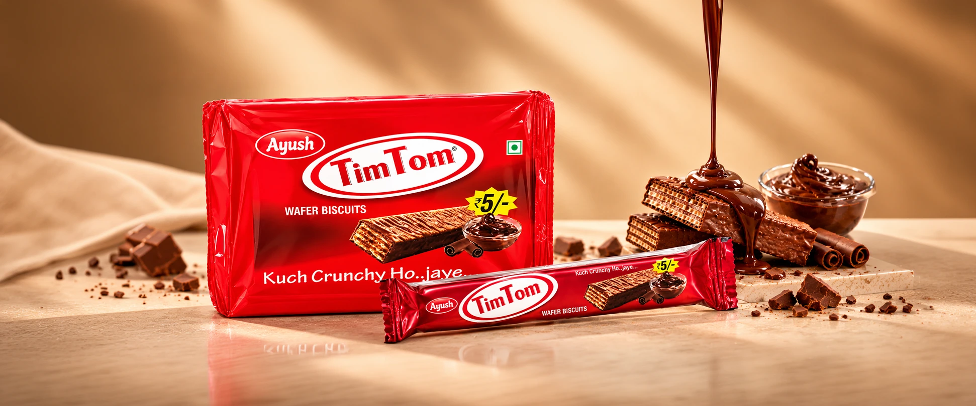 Ayush TimTom wafer biscuits