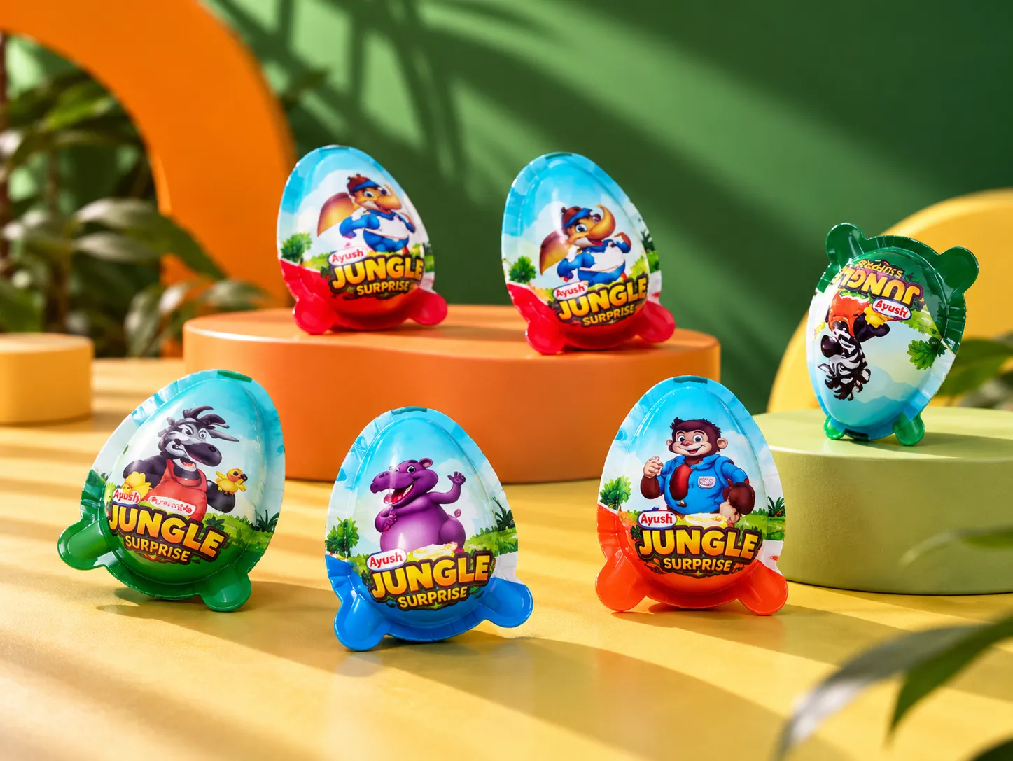 Ayush Jungle Fun surprise eggs
