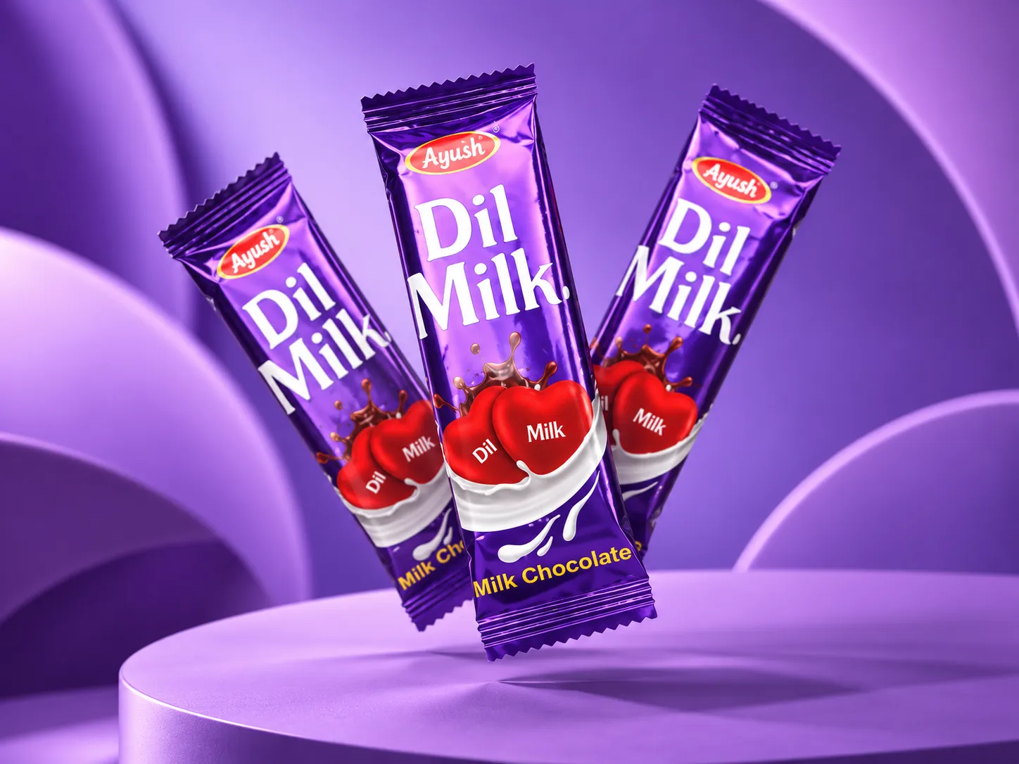 Ayush Dil Milk chocolates
