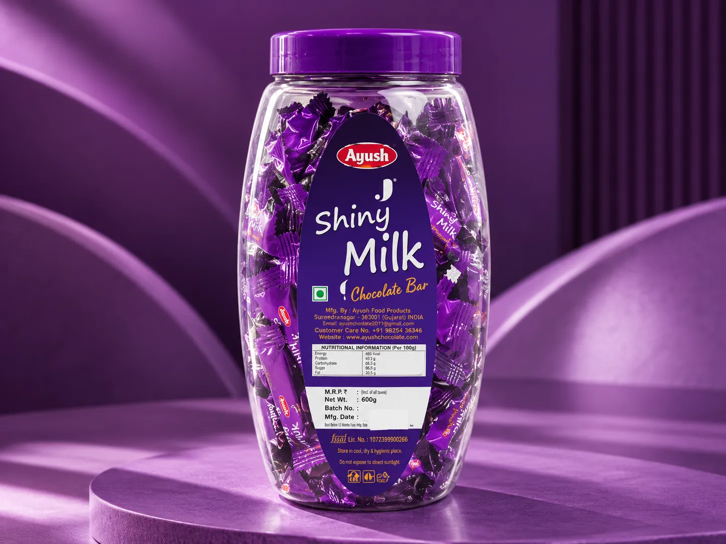 Ayush Shiny Milk product